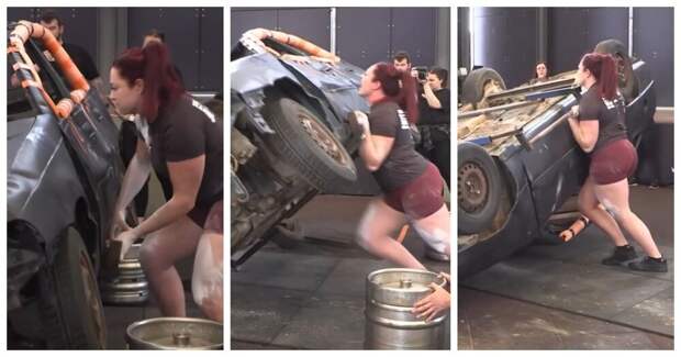 В Австралии прошёл конкурс «Самая сильная женщина»