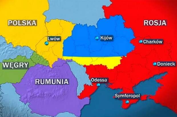 Украина отторгает западные области