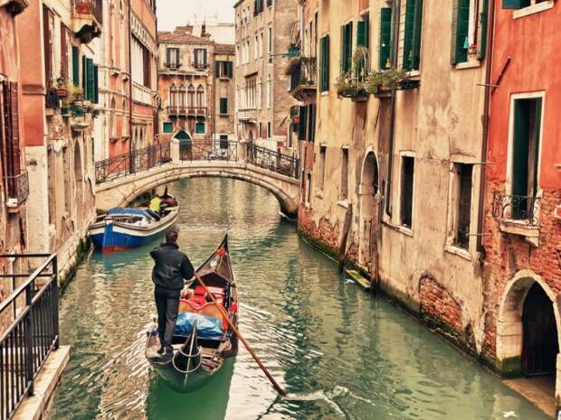 Каналы города Венеция.