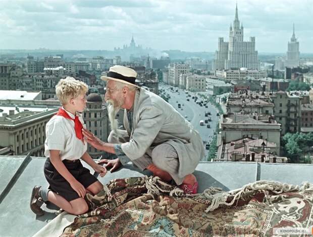 Москва 1956 года в фильме Старик Хоттабыч Khottabych03 Москва 1956 года в фильме Старик Хоттабыч