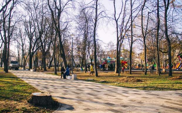 Благоустройство рязанского Верхнего городского парка завершится к 1 июня