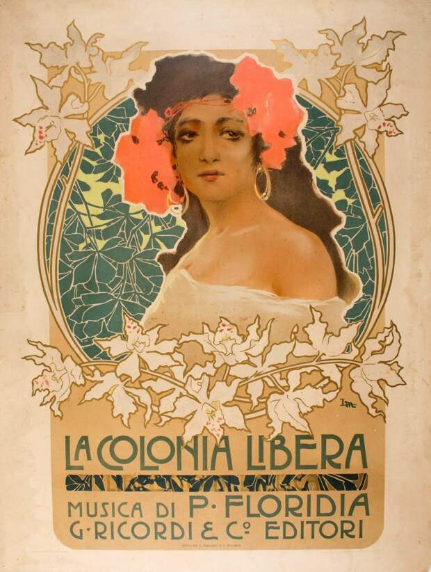 1903_Плакат (Poster La Colonia Libera)_73.7 x 56.8_цветная литография.jpg