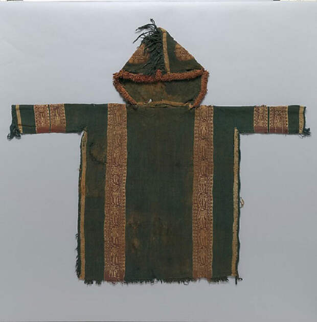 шерстяная туника, которую носили дети в Византии