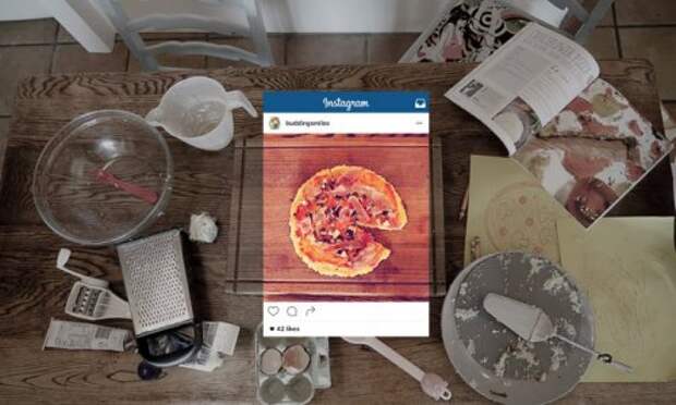 Что остаётся за кадром фотографий в Instagram (5 фото)
