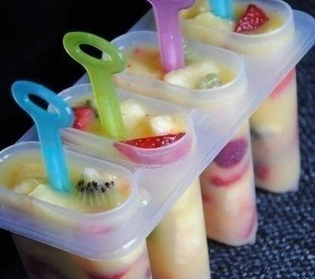 фруктовое мороженое фото