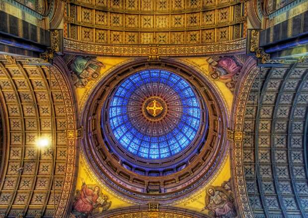 Купол Церкви Святого Николая в Амстердаме 19-го века, фотограф Трей Ратклифф