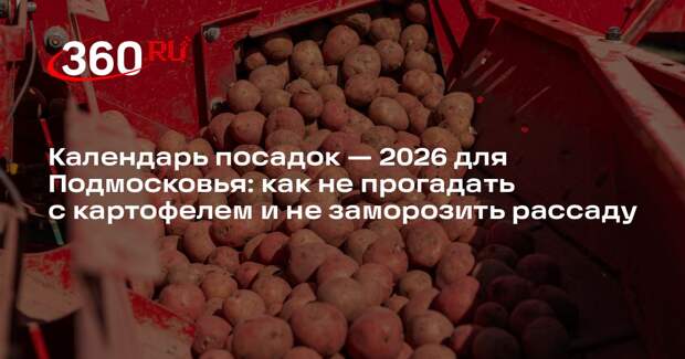 Синоптик Ильин рассказал, можно ли сажать картошку в Подмосковье на майских