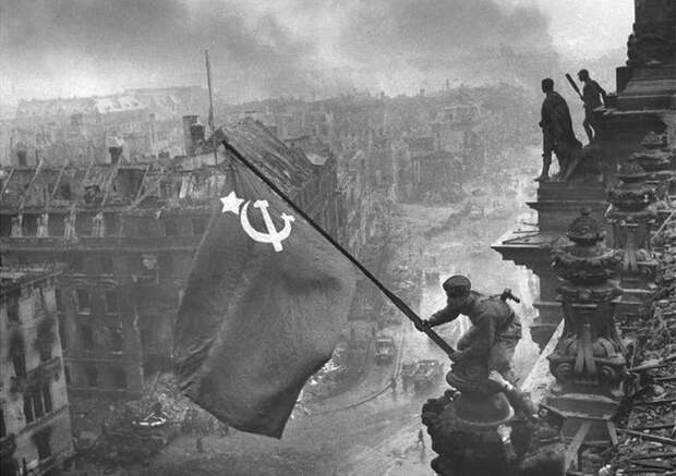 Знамя над Берлином вторая мировая война, история, фото