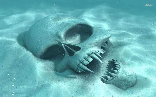 Вы плаваете с мертвецами океан, опасности, подводный мир, тайны, ужасы
