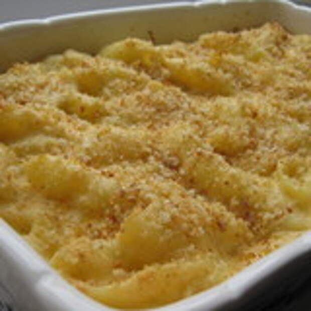 Запеканка "Три сыра"  под хрустящей корочкой - (Three Cheese Pasta Bake).