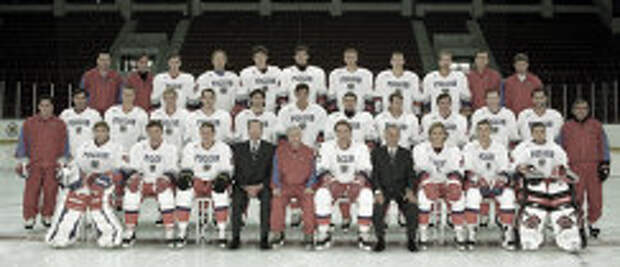 Сборная России по хоккею, 1996 год