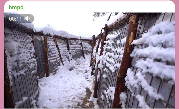 ТЕПЕРЬ УКРАИНЦЫ НАЧАЛИ ВОЗВЕДЕНИЕ ОБОРОНИТЕЛЬНЫХ СООРУЖЕНИЙ НА ЛЕВОМ БЕРЕГУ ОСКОЛА. СКРИНШОТ: ТГ-КАНАЛ BMPD_CAST