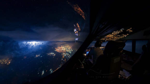 Захватывающие дух фотографии, сделанные пилотом из кабины авиалайнера небо, пилот, фотография