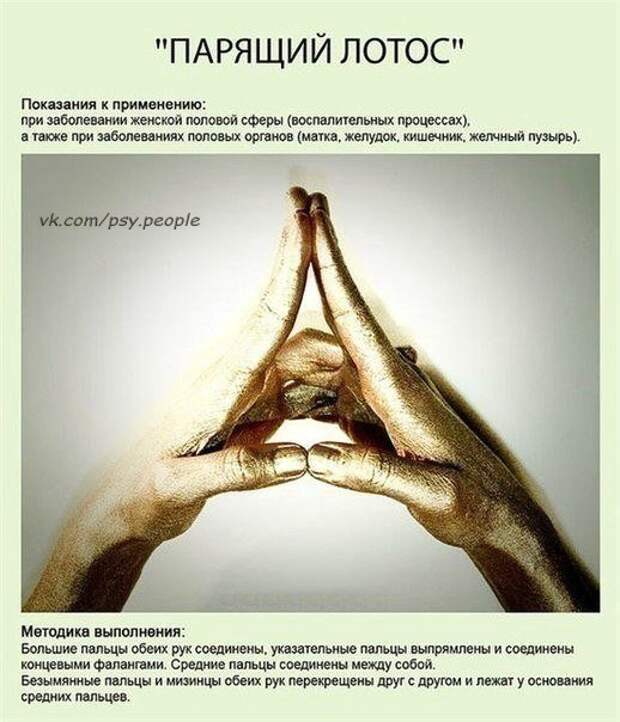 Мудры - йога для пальцев