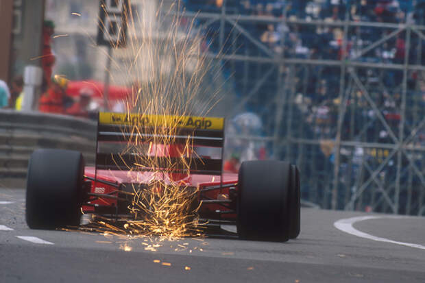 Jean Alesi, Ferrari, Monaco GP 1991