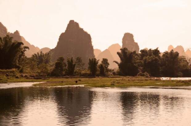 Красивые пейзажи Гуйлинь (Guilin)