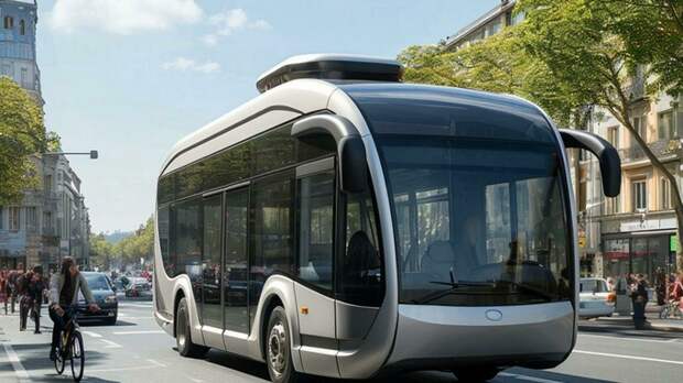 Беспилотные автобусы и электробусы могут появиться в России уже через пять лет