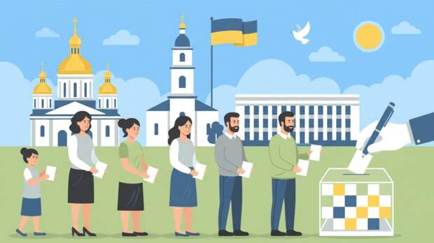 Песков заявил, что сообщений о выборах на Украине от первоисточников не было