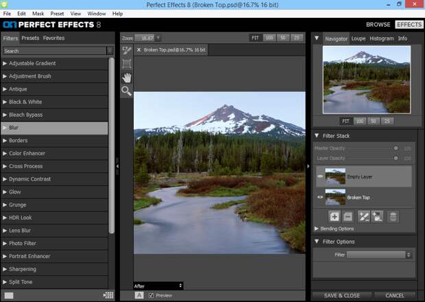 Perfect Effects 8 Premium Edition - бесплатная лицензия