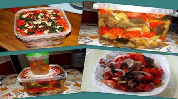 Маринованная по-быстрому закуска из баклажанов “Отменная”