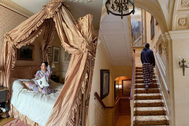 Актриса Алика Смехова рассказала, что гостит с сыном в особняке матери Черчилля