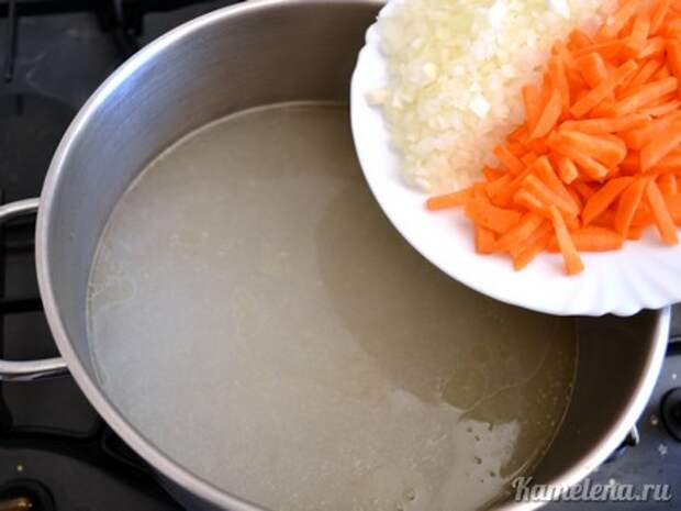Куриный суп с рисом — 6 шаг
