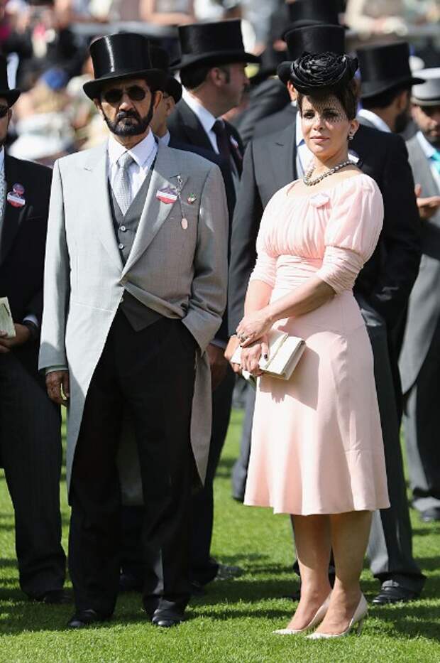 Принцесса Хайя с мужем Мохаммедом Аль Мактумом