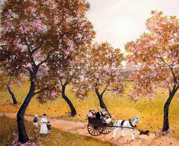 Весна в Париже. Автор: Michel Delacroix. Весна в Париже. Автор: Michel Delacroix.