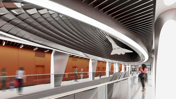 Бочкарев: Изображения самолетов украсят станцию «Пыхтино» Солнцевской линии метро