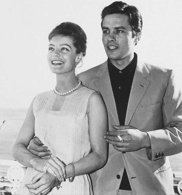 Роми Шнайдер и Ален Делон (1962)
