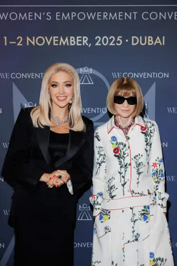 Мила Семешкина и Анна Винтур