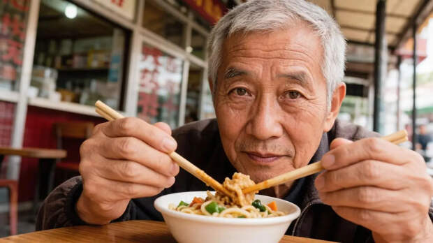 Вкусные привычки китайских пенсионеров: Чтобы до 100 лет прожить