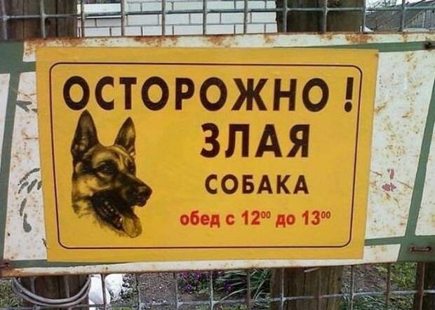Таблички, правдивость которых не хочется проверять Таблички, правдивость которых не хочется проверять