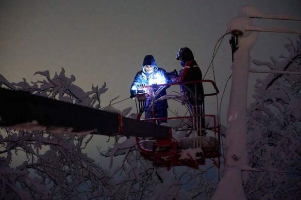 Энергетики «Тулэнерго» борются с последствиями стихии в пяти районах области