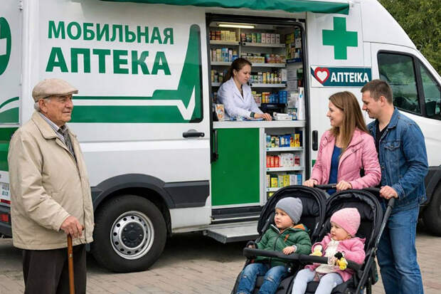 "Единая Россия" инициировала эксперимент с передвижными аптеками для сел
