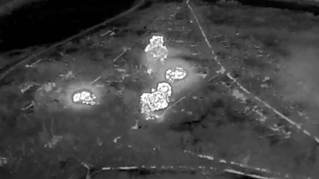 ТОС-1А сжег боевиков, скопившихся для контратаки под Красноармейском