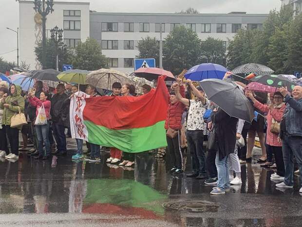 Митинги за Лукашенко 19.08.2020
