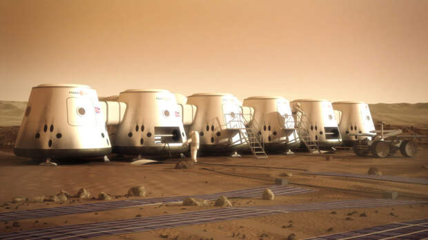 Проект колонии от Mars One / ©Mars One