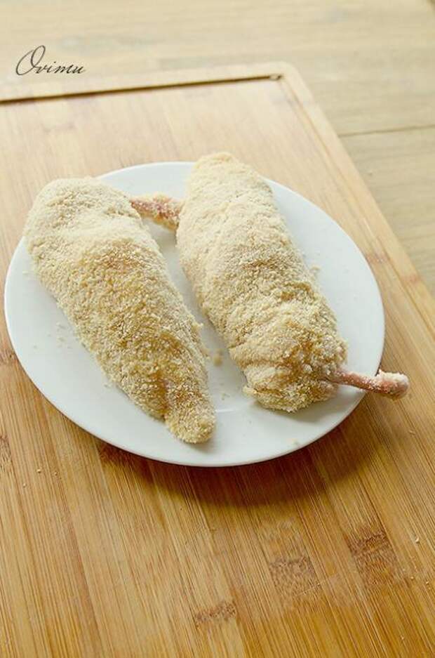 Украинская кухня. Котлета по-киевски.