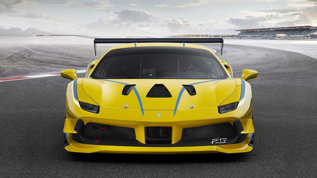 Итальянцы представили 670-сильное гоночное купе 488 Challange. Фото 1