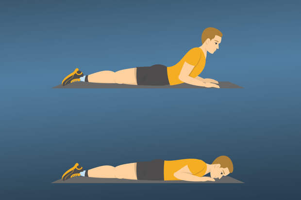 Упражнение на растяжку спины