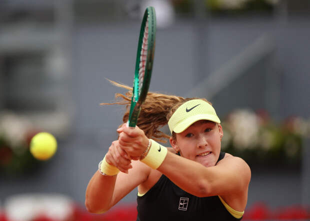 Теннисистка Андреева вышла в четвертьфинал турнира в Мадриде