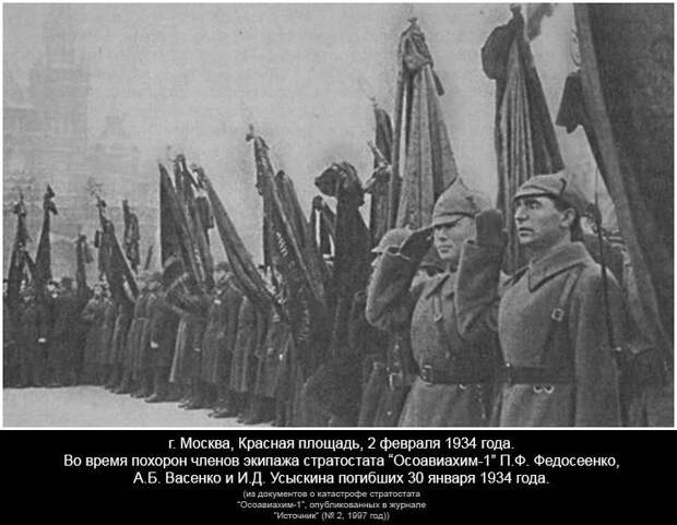 Как погиб экипаж стратостата "Осоавиахим-1" (1934 год СССР) СССР, истории, ностальгия, факты