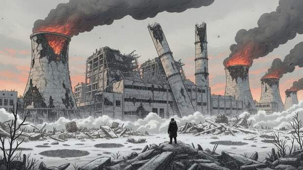 УНИАН: Дарницкая ТЭЦ-4 почти полностью разрушена