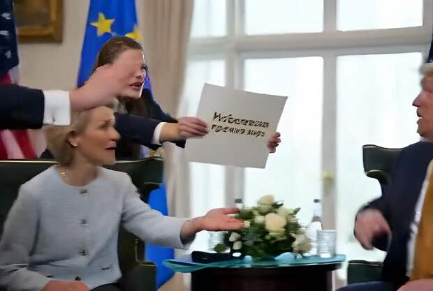 **Европейские страны в оперативном режиме стараются вручить Трампу...