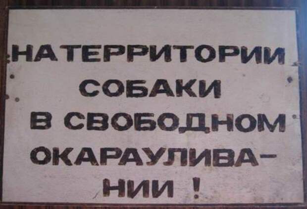 Таблички, правдивость которых не хочется проверять Таблички, правдивость которых не хочется проверять