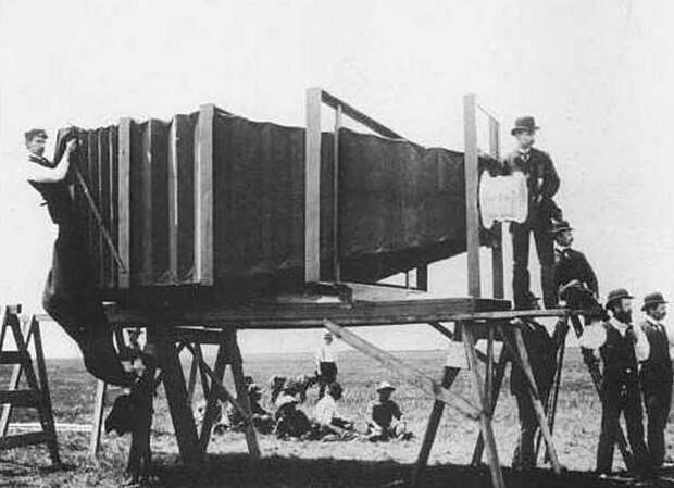 Первый в мире телеобъектив, 1900 год  знаменитости, история, фото