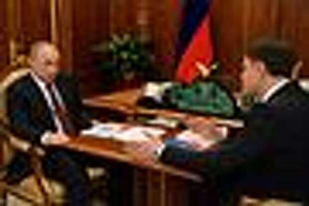 Рабочая встреча с губернатором Тульской области Владимиром Груздевым