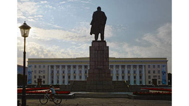 Памятник Владимиру Ленину — символ Ульяновска