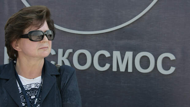 Валентина Терешкова на авиакосмическом салоне "МАКС-2007"
